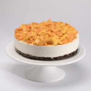 No-Bake Mango Cheesecake