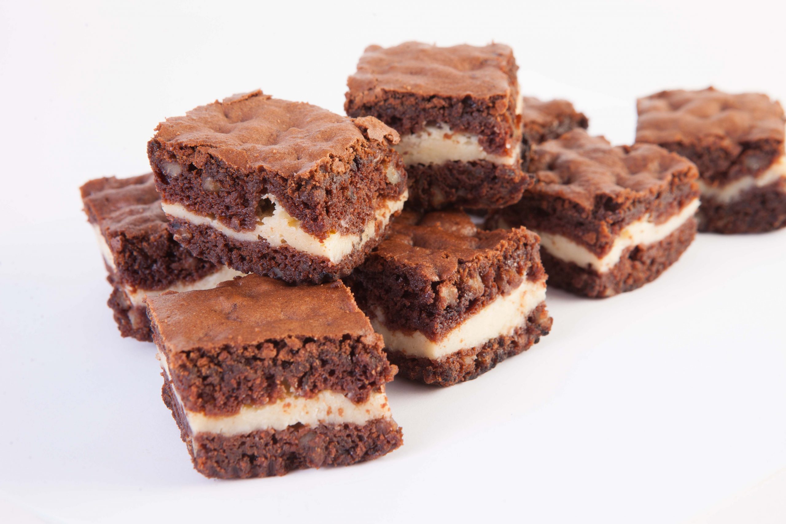 Brownies con Queso Brownies con Queso