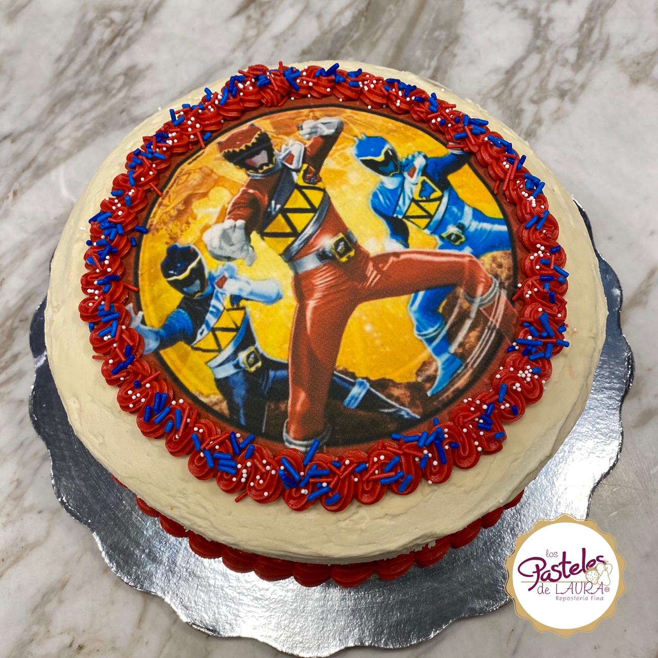 Power Rangers Cake - Pasteles de Laura