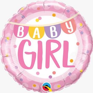baby-girl-banner-and-dots