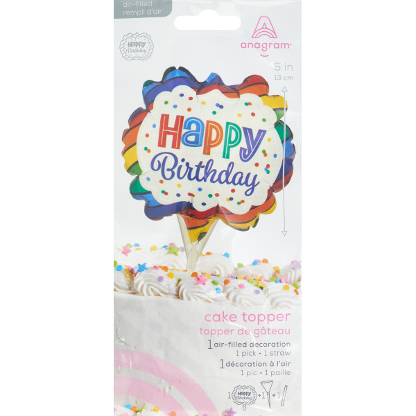 Inflatable Happy Birthday Anagram Cake Pic-1