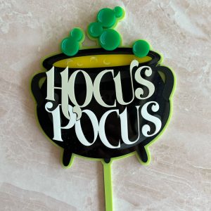 Hocus pocus cake topper