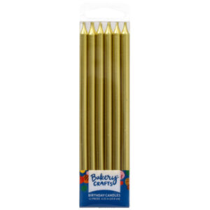Tall Candles Gold