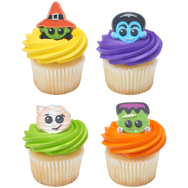 Halloween Characters Cupcakes