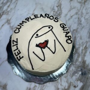 Feliz Cumpleanos Guapo Flork Pastel