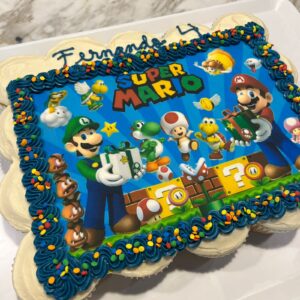 Plancha cupcakes Super Mario