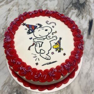 Snoopy Celebration Cake