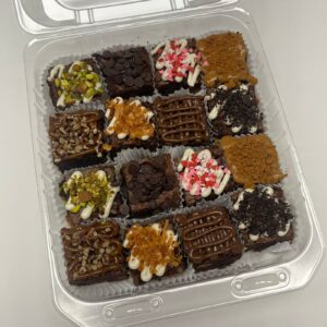 Caja con 16 brownies-1